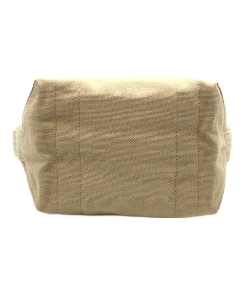 POLO RALPH LAUREN（ポロ・ラルフローレン）POLO RALPH LAUREN (ポロ・ラルフローレン) キャンバスミニポロベアトート ベージュの古着・服飾アイテム