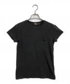 RRLダブルアールエル）の古着「ポケットTシャツ」｜ブラック