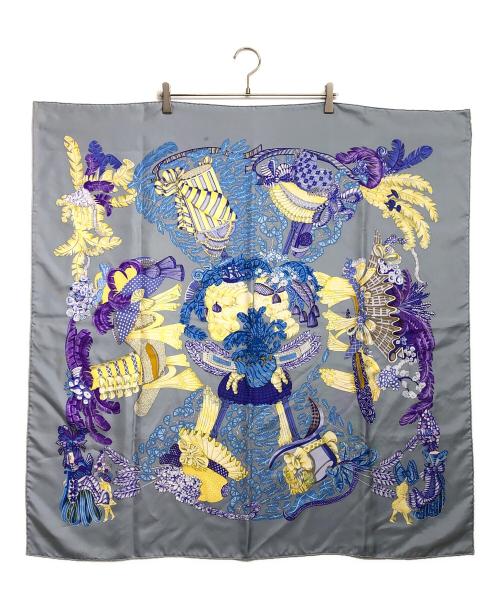 HERMES（エルメス）HERMES (エルメス) カレ90 ブルーの古着・服飾アイテム