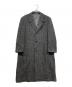 Christian Dior MONSIEUR（クリスチャンディオールムッシュ）の古着「ヘリンボーンネップウールコート」｜グレー