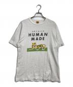 HUMAN MADEヒューマンメイド）の古着「タイガープリントTシャツ」｜ホワイト
