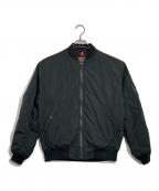ALPHAアルファ）の古着「MA-1ジャケット」｜ブラック
