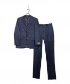green label relaxingグリーンレーベルリラクシング）の古着「REDA サージ 2B RV スーツジャケット＆パンツ」｜ネイビー