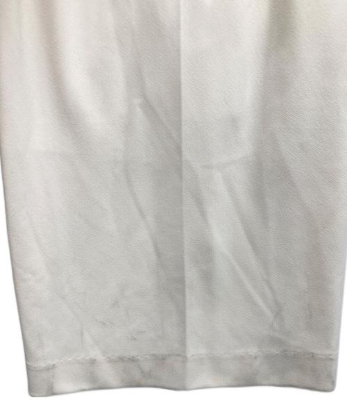 Mila Owen（ミラオーウェン）Mila Owen (ミラオーウェン) ウエストゴムイージーケアオールインワ ホワイト サイズ:1の古着・服飾アイテム