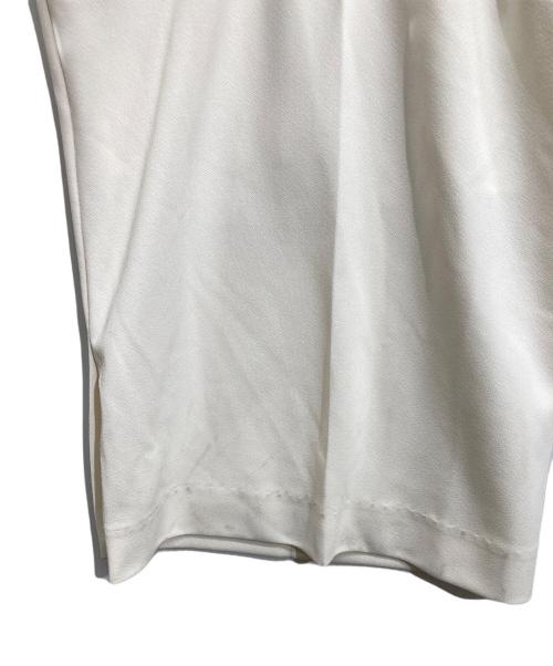 Mila Owen（ミラオーウェン）Mila Owen (ミラオーウェン) ウエストゴムイージーケアオールインワ ホワイト サイズ:1の古着・服飾アイテム