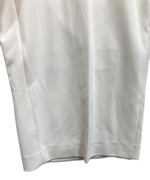 Mila Owen（ミラオーウェン）Mila Owen (ミラオーウェン) ウエストゴムイージーケアオールインワ ホワイト サイズ:1の古着・服飾アイテム