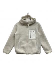 Schott（ショット）の古着「LEATHER POCKET PILE JACKE」｜ホワイト