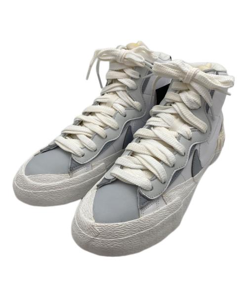 NIKE（ナイキ）NIKE (ナイキ) sacai (サカイ) BLAZER MID sacai ホワイト サイズ:25.5の古着・服飾アイテム