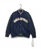 sacai×eric hazeサカイ×エリック・ヘイズ）の古着「Code Embroidery Knit Blouson」｜ネイビー
