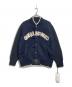 sacai（サカイ）の古着「Code Embroidery Knit Blouson」｜ネイビー