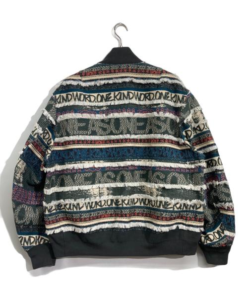 sacai（サカイ）sacai (サカイ) Eric Haze (エリックヘイズ) Jacquard Blouson グリーン サイズ:2の古着・服飾アイテム