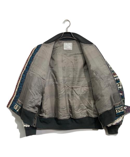 sacai（サカイ）sacai (サカイ) Eric Haze (エリックヘイズ) Jacquard Blouson グリーン サイズ:2の古着・服飾アイテム