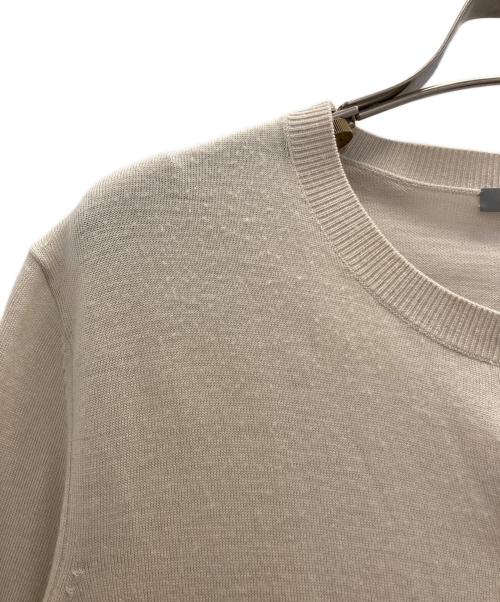 theory luxe（セオリーリュクス）theory luxe (セオリーリュクス) クルーネックカーディガン ベージュ サイズ:40の古着・服飾アイテム