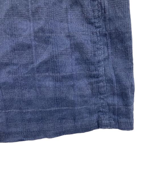 POLO RALPH LAUREN（ポロ・ラルフローレン）POLO RALPH LAUREN (ポロ・ラルフローレン) リネン混シャツ ネイビー サイズ:XLの古着・服飾アイテム