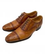 Trading postトレーディングポスト）の古着「メダリオンシューズ」｜ブラウン