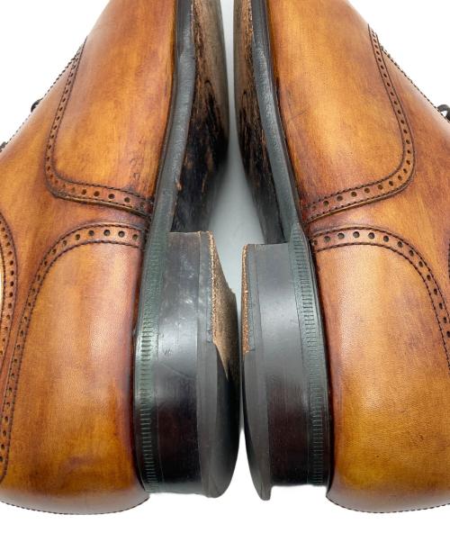 Trading post（トレーディングポスト）Trading Post (トレーディングポスト) メダリオンシューズ ブラウン サイズ:8の古着・服飾アイテム