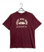 WAREHOUSEウエアハウス）の古着「LIBERTY Tシャツ」｜レッド