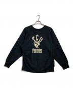 WAREHOUSEウエアハウス）の古着「483 TCU スウェット」｜ブラック