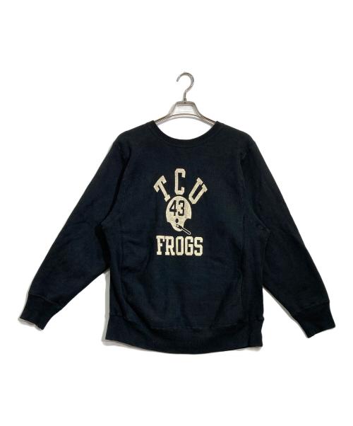 WAREHOUSE（ウエアハウス）WAREHOUSE (ウエアハウス) 483 TCU スウェット ブラック サイズ:Lの古着・服飾アイテム