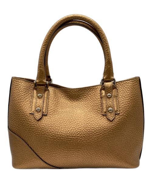 GUCCI（グッチ）GUCCI (グッチ) ハンドバッグ ゴールドの古着・服飾アイテム