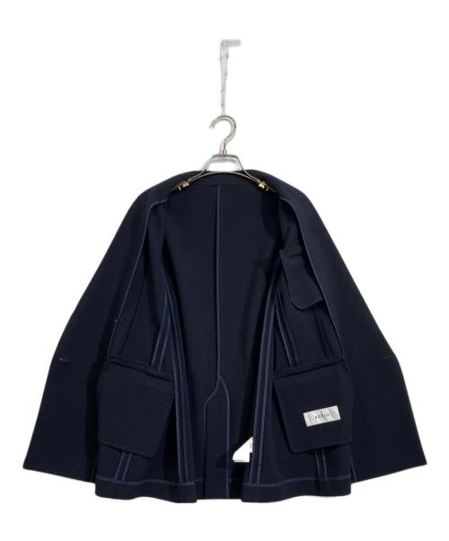 SOEJU（ソージュ）SOEJU (ソージュ) ウールライクダブルジャケット ネイビー サイズ:Mの古着・服飾アイテム