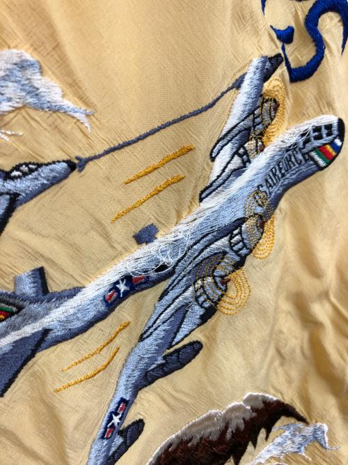 BUZZ RICKSON'S（バズリクソンズ）Buzz Rickson's (バズリクソンズ) ボウリングシャツ イエロー サイズ:15の古着・服飾アイテム