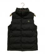 LACOSTEラコステ）の古着「ピケダウンベスト」｜ネイビー