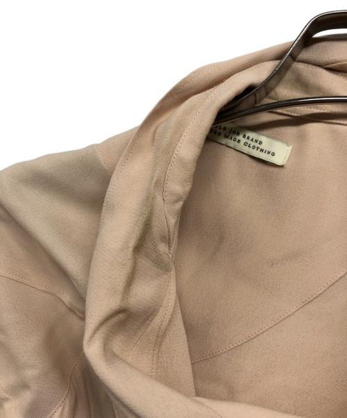 OLD JOE & Co.（オールドジョー）OLD JOE & Co. (オールドジョー) ORIGINAL PRINTED OPEN COLLAR SHIRTS(TIGER)L/S ピンク サイズ:171/2の古着・服飾アイテム