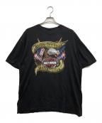 HARLEY-DAVIDSONハーレーダビッドソン）の古着「両面プリントTシャツ」｜ブラック