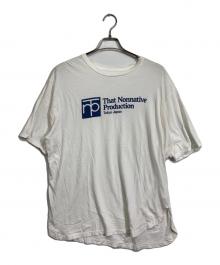 nonnative（ノンネイティブ）の古着「UNIVERSITY TEE」｜ホワイト