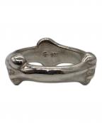 TAKAHIROMIYASHITA TheSoloIst.タカヒロミヤシタ ザソロイスト）の古着「bone shaped band ring」｜シルバー