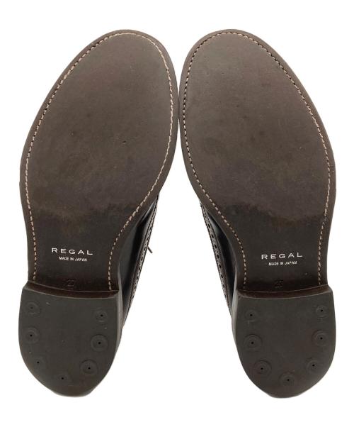 REGAL（リーガル）REGAL (リーガル) メダリオンシューズ ブラウン サイズ:27の古着・服飾アイテム