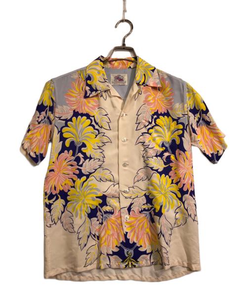 Sun Surf（サンサーフ）Sun Surf (サンサーフ) アロハシャツ アイボリー×ブルー サイズ:XSの古着・服飾アイテム