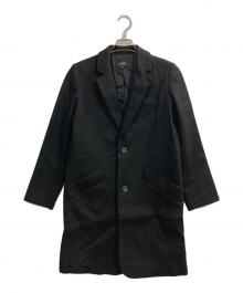 A.P.C.（アーペーセー）の古着「チェスターコート」｜ブラック
