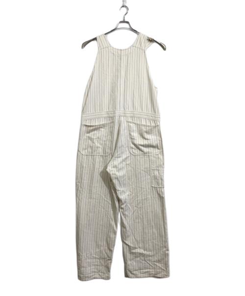BEAMS PLUS（ビームスプラス）BEAMS PLUS (ビームスプラス) WORK OVERALLS ホワイト サイズ:Mの古着・服飾アイテム