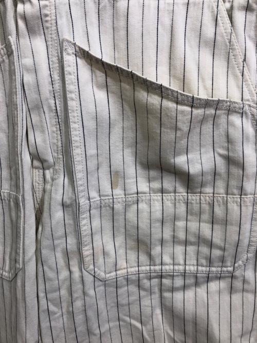 BEAMS PLUS（ビームスプラス）BEAMS PLUS (ビームスプラス) WORK OVERALLS ホワイト サイズ:Mの古着・服飾アイテム