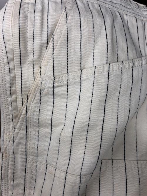 BEAMS PLUS（ビームスプラス）BEAMS PLUS (ビームスプラス) WORK OVERALLS ホワイト サイズ:Mの古着・服飾アイテム