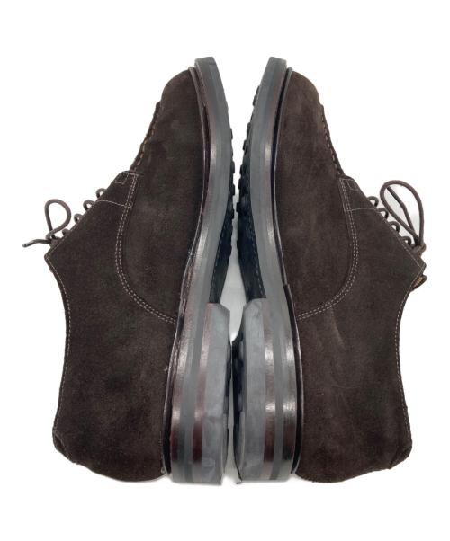 HARROGATE（ハロゲイト）HARROGATE (ハロゲイト) エッジウェアUチップシューズ ブラウン サイズ:7の古着・服飾アイテム