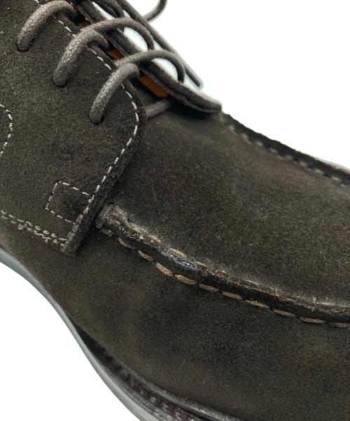 HARROGATE（ハロゲイト）HARROGATE (ハロゲイト) エッジウェアUチップシューズ ブラウン サイズ:7の古着・服飾アイテム