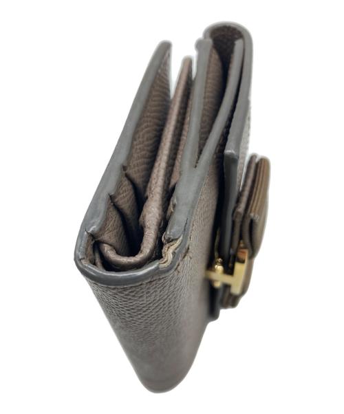 Salvatore Ferragamo（サルヴァトーレ フェラガモ）Salvatore Ferragamo (サルヴァトーレ フェラガモ) 2つ折り財布 ブラウンの古着・服飾アイテム