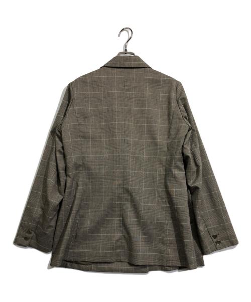 COLLAGE GALLARDAGALANTE（コラージュ ガリャルダガランテ）COLLAGE GALLARDAGALANTE (コラージュ ガリャルダガランテ) ウールライクダブルジャケット ブラウン サイズ:FREEの古着・服飾アイテム