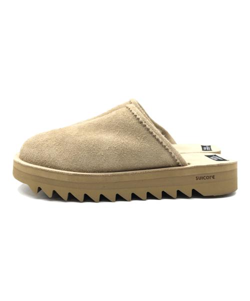SUICOI'E（スイコック）SUICOI'E (スイコック) SUICOKE NEW WAVE BIT MULE ベージュ サイズ:23cmの古着・服飾アイテム