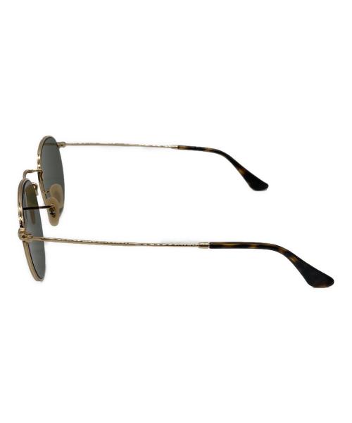RAY-BAN（レイバン）RAY-BAN (レイバン) ROUND FLAT LENSES ゴールド サイズ:50-21の古着・服飾アイテム