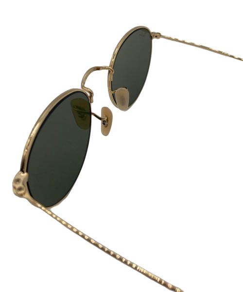 RAY-BAN（レイバン）RAY-BAN (レイバン) ROUND FLAT LENSES ゴールド サイズ:50-21の古着・服飾アイテム