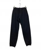 Yohji Yamamoto pour hommeヨウジヤマモト プールオム）の古着「ウールコットンパンツ」｜ブラック