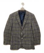 BOSS HUGO BOSSボス ヒューゴボス）の古着「テーラードジャケット」｜グレー×ブルー