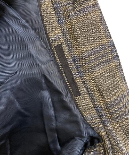 BOSS HUGO BOSS（ボス ヒューゴボス）BOSS HUGO BOSS (ボス ヒューゴボス) テーラードジャケット グレー×ブルー サイズ:38Rの古着・服飾アイテム