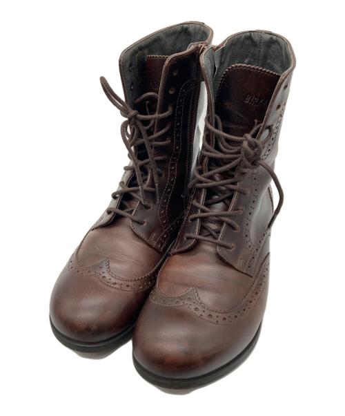 BIRKENSTOCK（ビルケンシュトック）BIRKENSTOCK (ビルケンシュトック) LARAMIE ロングブーツ ブラウン サイズ:37Eの古着・服飾アイテム