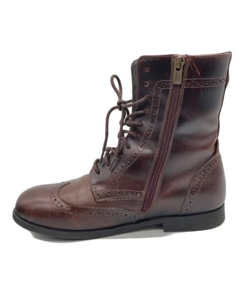 BIRKENSTOCK（ビルケンシュトック）BIRKENSTOCK (ビルケンシュトック) LARAMIE ロングブーツ ブラウン サイズ:37Eの古着・服飾アイテム