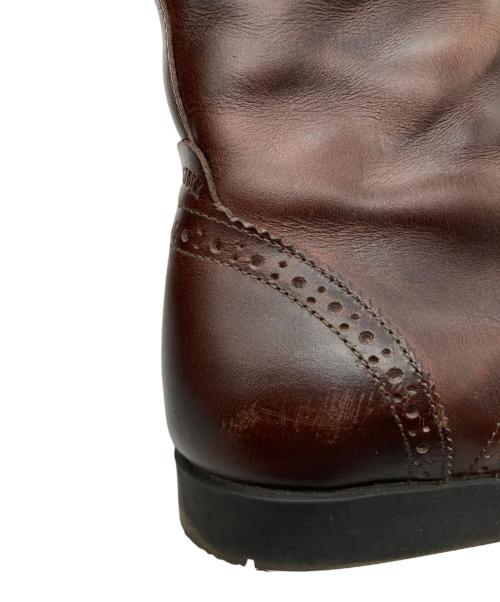 BIRKENSTOCK（ビルケンシュトック）BIRKENSTOCK (ビルケンシュトック) LARAMIE ロングブーツ ブラウン サイズ:37Eの古着・服飾アイテム